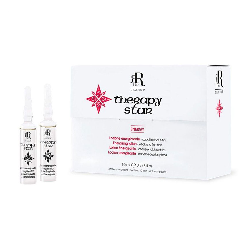 Тонізувальний лосьйон RR Line Therapy Star Energizing Lotion для ослабленого та тонкого волосся, 12*10 мл